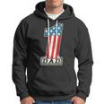 Number One Dad American Flag 4Th Of July Fathers Day Gift Hoodie