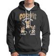 Pembroke Welsh Corgi Untoasted Toasted Burnt Dog Lovers V4 Hoodie