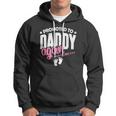 Promoted Daddy Again 2022 Its A Girl Baby Announcement Hoodie