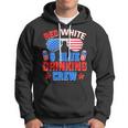 Red White And Blue Drinking Crew 4Th Of July Sunglasses Hoodie
