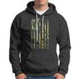 Usa Camo Flag Proud Electric Cable Lineman Dad Silhouette Hoodie