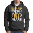 Vintage Blessed By God For 81 Years Happy 81St Birthday Hoodie