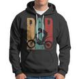 Vintage Motocross Dad Dirt Bike Fathers Day 4Th Of July Hoodie
