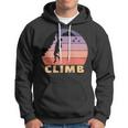 Vintage Retro Rock Climber 174 Shirt Hoodie