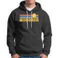 Wisconsin Retro Sunset - Wisconsin Hoodie