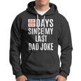 Zero Days Since My Last Dad Joke Funny Fathers Day Men Hoodie