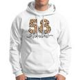 58Th Birthday Fabulous 58 Years Old Cool Leopard Birthday Hoodie