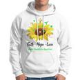 Brain Disabilities Awareness Faith Hope Love Hoodie