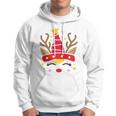 Christmas Unicorn Face Santicorn Cute V2 Hoodie