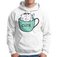 Cute Cat In Mug Hoodie