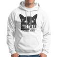 Dad To Be Loading Please Wait Funny New Fathers Announcement Cat Themed Hoodie