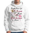 Friends Dont Let Friends Fight Brain Aneurysm Alone Unicorn Burgundy Ribbon Brain Aneurysm Bpd Brain Aneurysm Hoodie