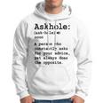 Funny Askhole Definition Dictionary Word Gag Sarcastic V3 Hoodie