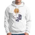 Funny Astronaut Monkey Blowing Sun V2 Hoodie