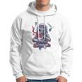 Funny Astronaut Monkey Ramen V2 Hoodie