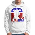 Funny Ultra Maga Gift For Americans Trump Biden Lover Hoodie