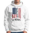 Funny Ultra Maga Vintage American Flag Ultramaga Retro Hoodie