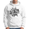 Halloween Spider Web Pattern Hoodie