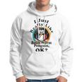 I Really Like Book Worm Penguin Ok Hoodie