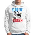 Joe Biden Falling With Biden Funny Ridin With Biden V3 Hoodie