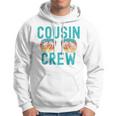 Kids Cousin Crew Family Vacation Summer Vacation Beach Sunglasses Hoodie