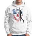 Lacrosse Usa Flag Hoodie