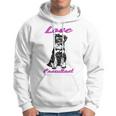 Miniature Schnauzer At Home Love Consultant Multi Tasking Dog Hoodie