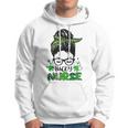 One Lucky Nurse St Patricks Day For Women Funny Nurse Hoodie