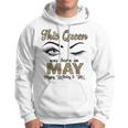 Queen Was Born In May Happy Birthday To Me Taurus Gemini Hoodie