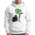 St Patricks Day Black Cat My Lucky Charm Hoodie