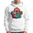 Super Bro Funny Brother Video Gaming Lover Gift Birthday Holiday By Mesa Cute Hoodie