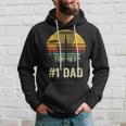 1 Dad Disc Golf Gift Number One Father Frisbee Golfing Disk Hoodie Gifts for Him