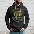 1961 October Birthday Gift 1961 October Limited Edition Hoodie Gifts for Him