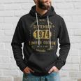 1974 September Birthday Gift 1974 September Limited Edition Hoodie Gifts for Him