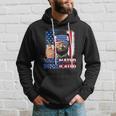 4Th Of July Vaccinated Intoxicated Usa Abe Lincoln Hoodie Gifts for Him