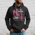 A Queen Was Born On June 20 High Heels June 20Th Birthday Hoodie Gifts for Him