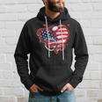 All American Nurse 4Th Of July Patriotic Usa Flag Nursing Hoodie Gifts for Him