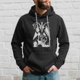 Baphomet Left Hand Craft Satanic Clothing Hoodie Gifts for Him
