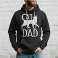 Best Cat Dad Fathers Day Kitty Daddy Papa Christmas V3 Hoodie Gifts for Him