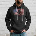 Bigfoot American Flag Sasquatch 4Th July Gift Hoodie Gifts for Him