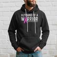 Breast Cancer Husband Awareness Husband Of A Warrior Hoodie Gifts for Him