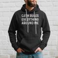 Cash Rules Everything Around Me Rap Music Fan Hoodie Gifts for Him