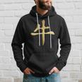 Chinese Zodiac Year Of The Ox Written In Kanji Character Hoodie Gifts for Him