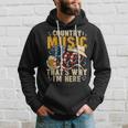 Country Music And Beer Thats Why Im HereFunny Hoodie Gifts for Him