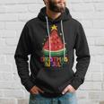 Cute Watermelon Christmas In July Kids Summer Vacation Hoodie Gifts for Him