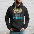 Dad By Day Gamer By Night Video Games Gaming Father Hoodie Gifts for Him