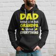 Dad Knows A Lot But Grandpa Know Everything Father Day Hoodie Gifts for Him