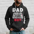 Dad Of Birthday Boy Time To Level Up Video Game Birthday Hoodie Gifts for Him