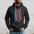 Dad Papa Father Colorful Asl American Sign Language Deaf Hoodie Gifts for Him