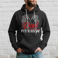 Dad Pit Crew Funny Birthday Boy Racing Car Pit Crew B-Day Hoodie Gifts for Him